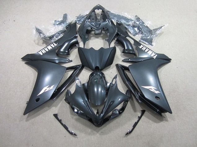 2007-2008 Black White Decal Yamaha YZF R1 Motorbike Fairing 2007-2008 Black White Decal Yamaha YZF R1 Motorbike Fairing
