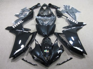 2007-2008 Black White Decal Yamaha YZF R1 Motorcycle Fairings