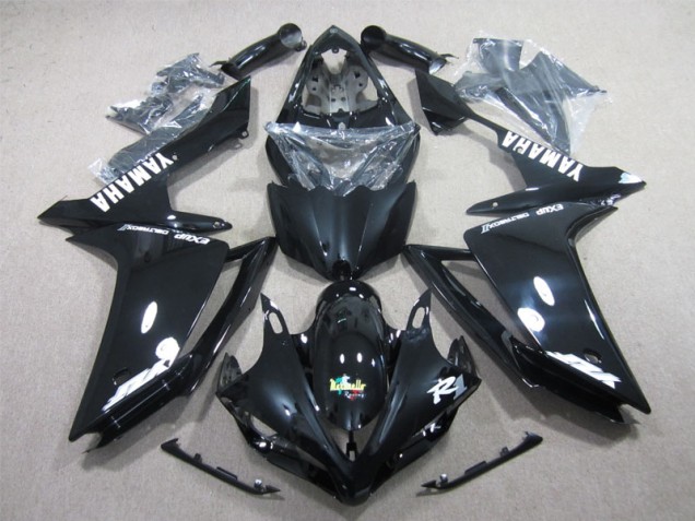 2007-2008 Black White Decal Yamaha YZF R1 Motorcycle Fairings 2007-2008 Black White Decal Yamaha YZF R1 Motorcycle Fairings