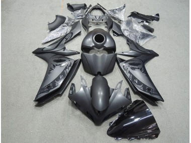 2007-2008 Black Yamaha YZF R1 Motorcycle Fairings Kits
