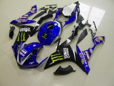 2007-2008 Blue Monster Yamaha YZF R1 Motorcycle Fairings