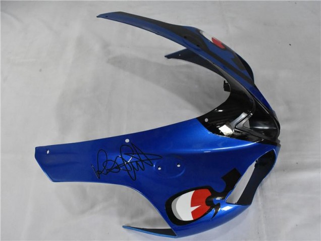 2007-2008 Blue Shark Kawasaki ZX6R Replacement Motorcycle Fairings 2007-2008 Blue Shark Kawasaki ZX6R Replacement Motorcycle Fairings