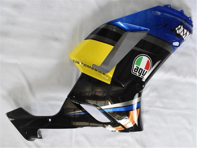 2007-2008 Blue Shark Kawasaki ZX6R Replacement Motorcycle Fairings 2007-2008 Blue Shark Kawasaki ZX6R Replacement Motorcycle Fairings