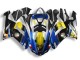 2007-2008 Blue Shark Kawasaki ZX6R Replacement Motorcycle Fairings 2007-2008 Blue Shark Kawasaki ZX6R Replacement Motorcycle Fairings