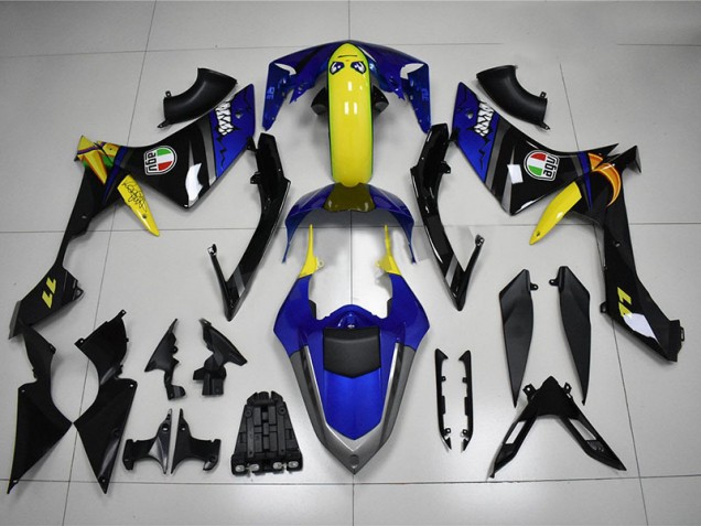 2007-2008 Blue Shark Yamaha YZF R1 Motorcycle Fairing Kit 2007-2008 Blue Shark Yamaha YZF R1 Motorcycle Fairing Kit