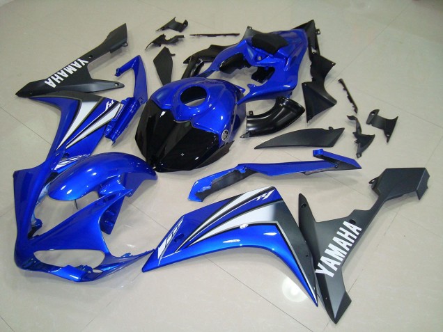 2007-2008 Blue White Yamaha YZF R1 Motorbike Fairings 2007-2008 Blue White Yamaha YZF R1 Motorbike Fairings