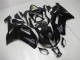 2007-2008 Glossy Black Kawasaki ZX6R Motorcycle Bodywork 2007-2008 Glossy Black Kawasaki ZX6R Motorcycle Bodywork