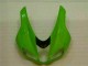 2007-2008 Green Black Dunlop Kawasaki ZX6R Motorbike Fairing Kits