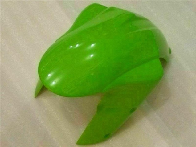 2007-2008 Green Black Dunlop Kawasaki ZX6R Motorbike Fairing Kits