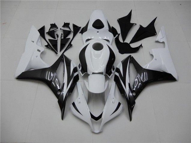 2007-2008 White Black Honda CBR600RR Motorbike Fairing 2007-2008 White Black Honda CBR600RR Motorbike Fairing