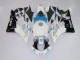 2007-2008 White Blue Black Honda CBR600RR Motorbike Fairing Kits 2007-2008 White Blue Black Honda CBR600RR Motorbike Fairing Kits