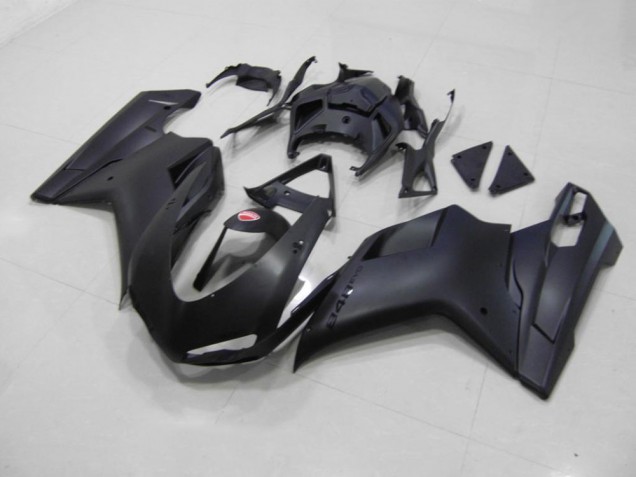 2007-2014 Matte Black Black Sticker Ducati 848 1098 1198 Motorcycle Fairing 2007-2014 Matte Black Black Sticker Ducati 848 1098 1198 Motorcycle Fairing