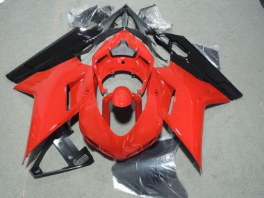 2007-2014 Red Black Ducati 1098 Motorcycle Fairing