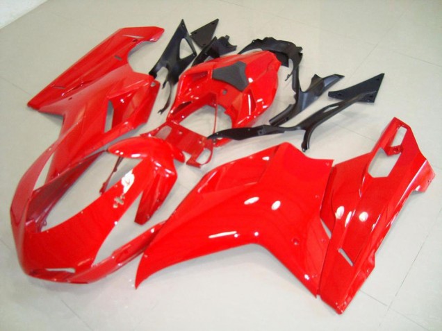 2007-2014 Red Ducati 848 1098 1198 Motorbike Fairing Kits 2007-2014 Red Ducati 848 1098 1198 Motorbike Fairing Kits