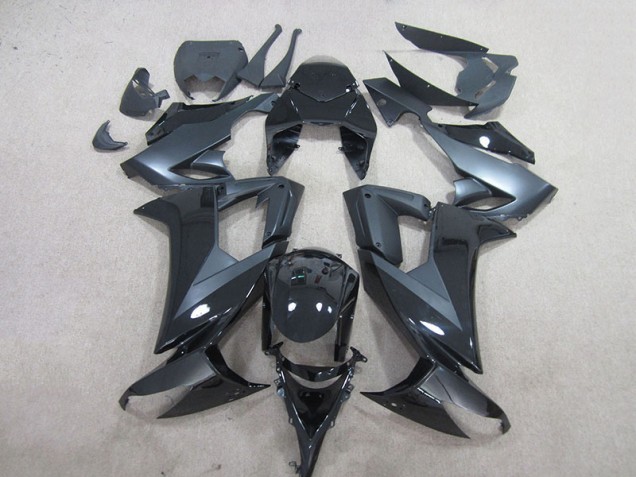 2008-2010 Black Kawasaki ZX10R Motorbike Fairing 2008-2010 Black Kawasaki ZX10R Motorbike Fairing