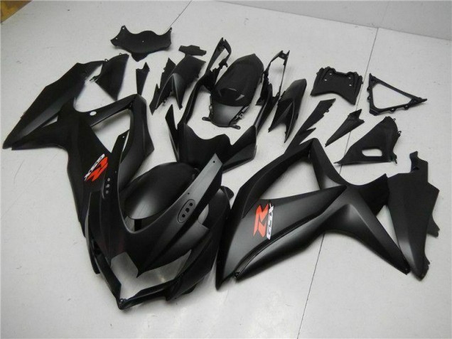 2008-2010 Black Suzuki GSXR 600/750 Motorcycle Fairings 2008-2010 Black Suzuki GSXR 600/750 Motorcycle Fairings