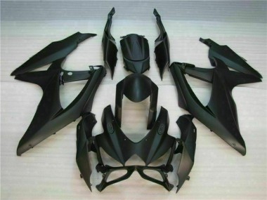 2008-2010 Black Suzuki GSXR 600/750 Motorcycle Fairings