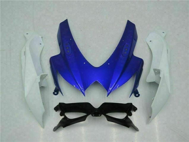 2008-2010 Blue White Suzuki GSXR 600/750 Motorcycle Fairings 2008-2010 Blue White Suzuki GSXR 600/750 Motorcycle Fairings