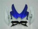 2008-2010 Blue White Suzuki GSXR 600/750 Motorcycle Fairings 2008-2010 Blue White Suzuki GSXR 600/750 Motorcycle Fairings