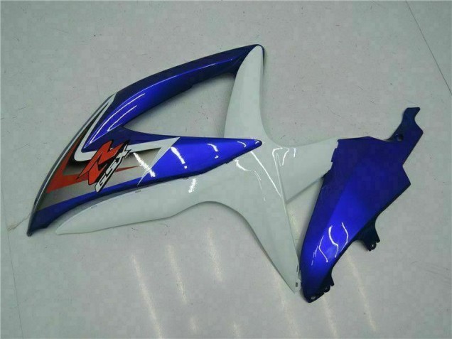 2008-2010 Blue White Suzuki GSXR 600/750 Motorcycle Fairings 2008-2010 Blue White Suzuki GSXR 600/750 Motorcycle Fairings