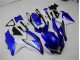 2008-2010 Blue White Suzuki GSXR 600/750 Motorcycle Fairings 2008-2010 Blue White Suzuki GSXR 600/750 Motorcycle Fairings