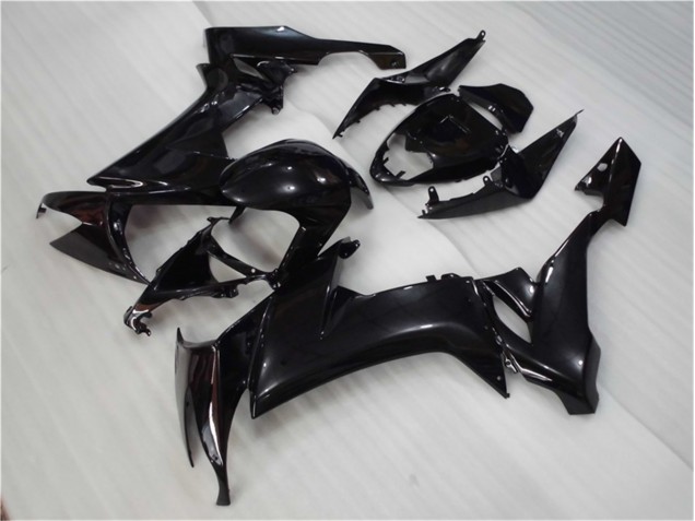 2008-2010 Glossy Black Kawasaki ZX10R Motorcycle Fairing Kit 2008-2010 Glossy Black Kawasaki ZX10R Motorcycle Fairing Kit