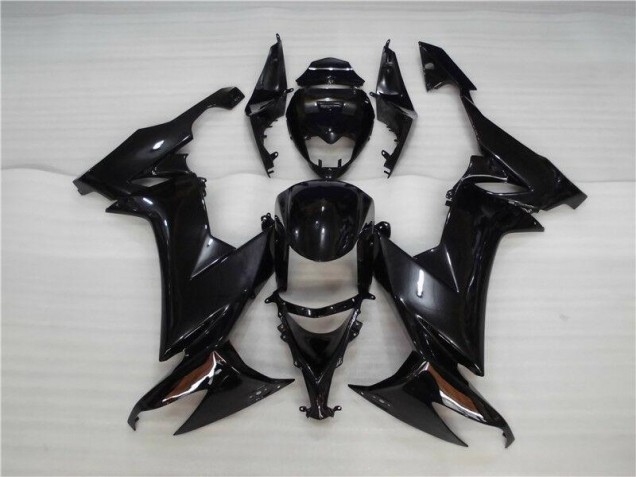 2008-2010 Glossy Black Kawasaki ZX10R Motorcycle Fairing Kit 2008-2010 Glossy Black Kawasaki ZX10R Motorcycle Fairing Kit