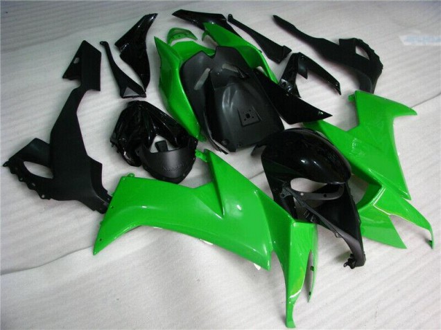 2008-2010 Green Black Kawasaki ZX10R Replacement Motorcycle Fairings 2008-2010 Green Black Kawasaki ZX10R Replacement Motorcycle Fairings