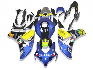 2008-2011 Blue Shark Honda CBR1000RR Motor Fairings