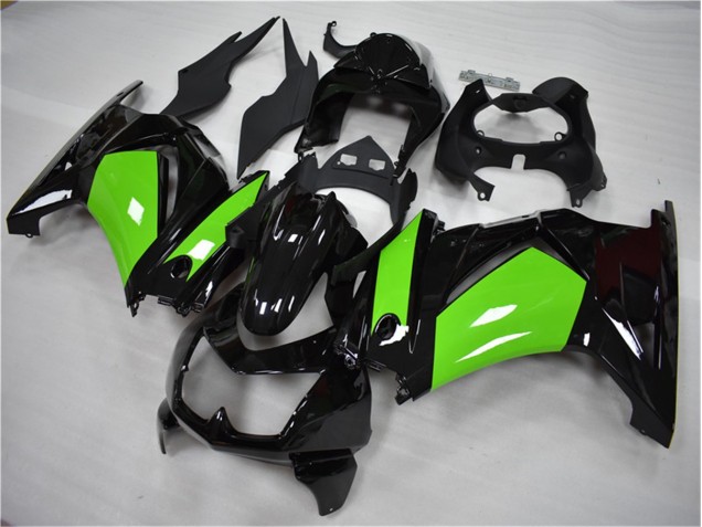 2008-2012 Black Green Kawasaki EX250 Motorcycle Fairing 2008-2012 Black Green Kawasaki EX250 Motorcycle Fairing