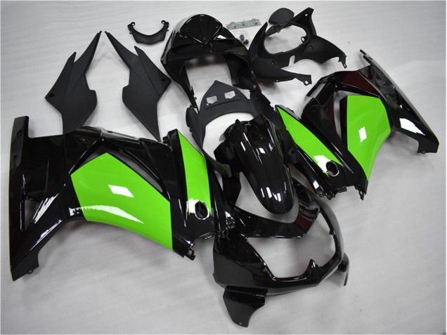 2008-2012 Black Green Kawasaki EX250 Motorcycle Fairing 2008-2012 Black Green Kawasaki EX250 Motorcycle Fairing