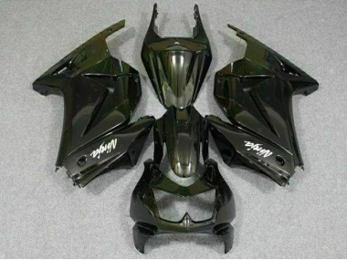 2008-2012 Black Kawasaki EX250 Motorcycle Fairings & Bodywork