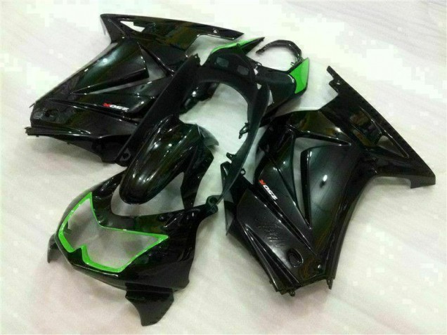 2008-2012 Black Kawasaki EX250 Motorcycle Fairings 2008-2012 Black Kawasaki EX250 Motorcycle Fairings