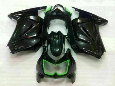 2008-2012 Black Kawasaki EX250 Motorcycle Fairings