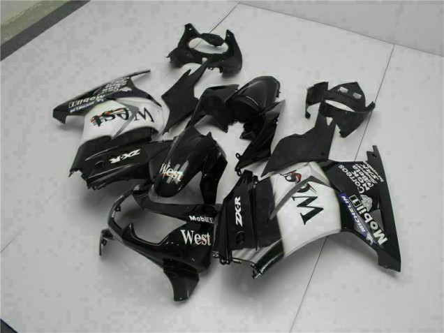 2008-2012 Black West Kawasaki EX250 Motorcycle Fairings Kits 2008-2012 Black West Kawasaki EX250 Motorcycle Fairings Kits