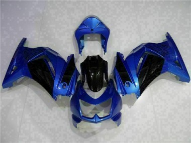 2008-2012 Blue Black Kawasaki EX250 Replacement Fairings