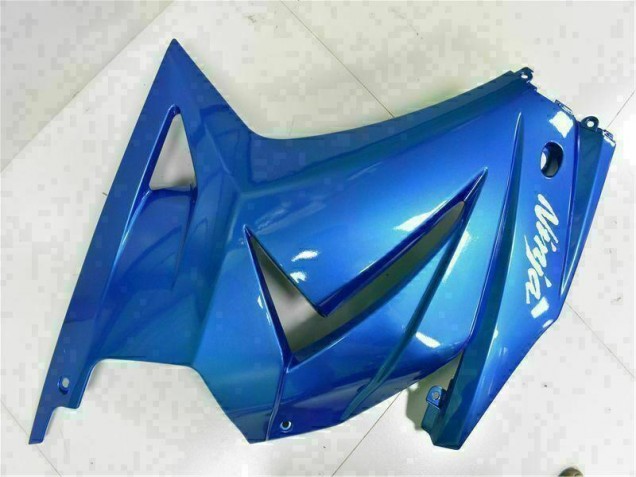 2008-2012 Blue Black White Ninja Kawasaki EX250 Moto Fairings