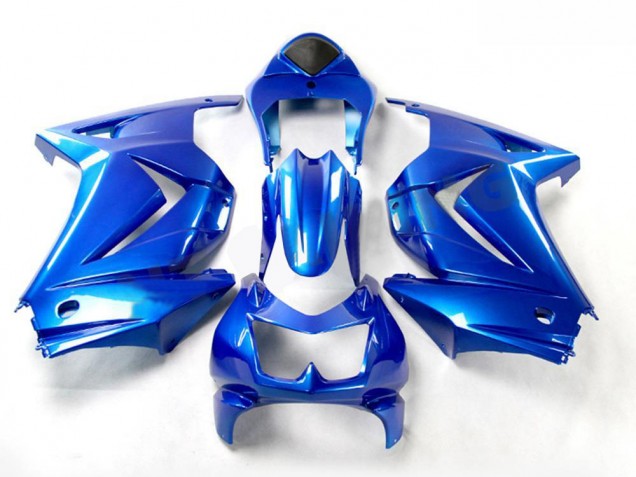 2008-2012 Blue Kawasaki EX250 Motorcycle Fairing Kits