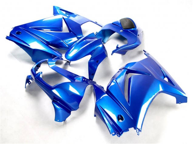 2008-2012 Blue Kawasaki EX250 Motorcycle Fairing Kits