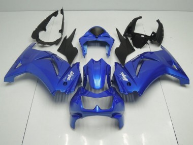 2008-2012 Blue Kawasaki ZX250R Motorcycle Fairings