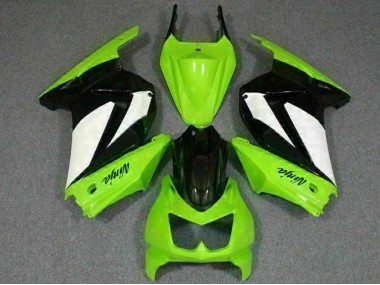 2008-2012 Green Black Ninja Kawasaki EX250 Replacement Motorcycle Fairings