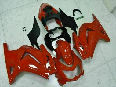 2008-2012 Red Black Ninja Kawasaki EX250 Motor Fairings