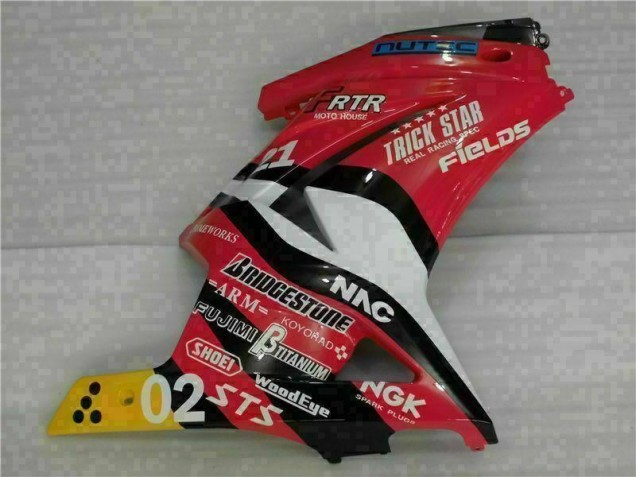 2008-2012 Red Yellow Kawasaki EX250 Motorcycle Fairing Kit 2008-2012 Red Yellow Kawasaki EX250 Motorcycle Fairing Kit