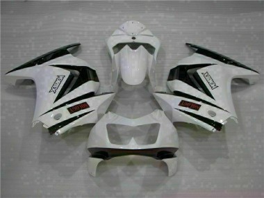 2008-2012 White Black Kawasaki EX250 Motorcycle Bodywork