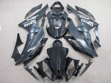 2008-2016 Black White Yamaha YZF R6 Bike Fairing Kit