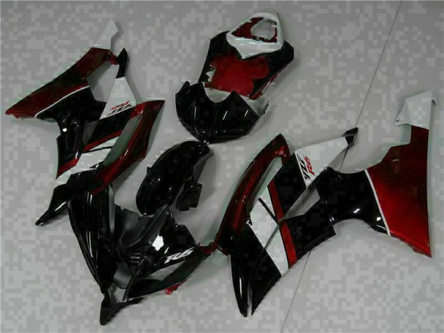 2008-2016 Black Yamaha YZF R6 Motorcycle Fairings 2008-2016 Black Yamaha YZF R6 Motorcycle Fairings