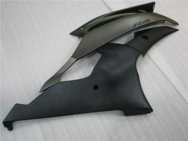 2008-2016 Black Yamaha YZF R6 Motorbike Fairing 2008-2016 Black Yamaha YZF R6 Motorbike Fairing