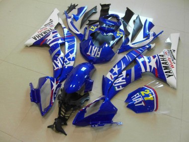 2008-2016 Blue Star Fiat Yamaha YZF R6 Bike Fairing Kit