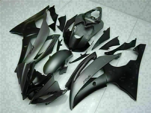 2008-2016 Grey Black Yamaha YZF R6 Motor Fairings 2008-2016 Grey Black Yamaha YZF R6 Motor Fairings