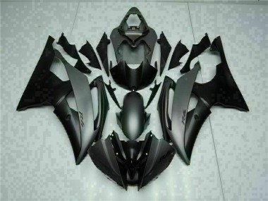2008-2016 Grey Black Yamaha YZF R6 Motor Fairings
